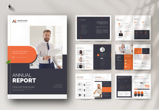 Annual Report Brochure Layout