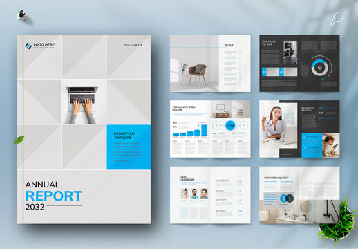 Annual Report Brochure Template