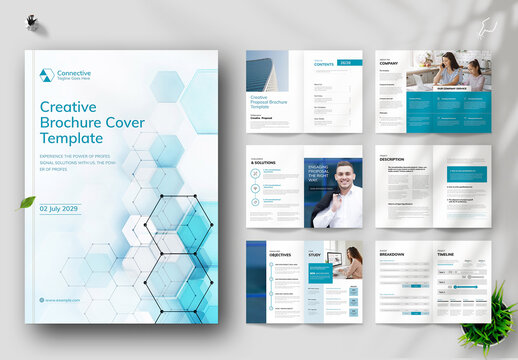 Creative Business Proposal Brochure Template Design