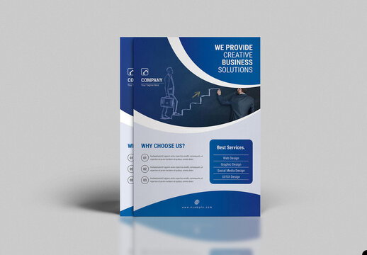 Business Solution Flyer Tamplate