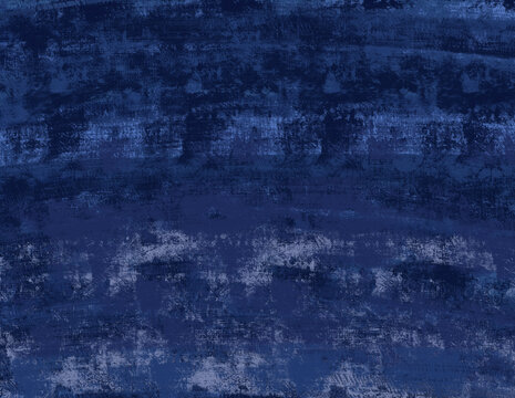 Deep blue abstract texture with fluid paint strokes and soft gradients. Water inspired digital painting with organic movement, ideal for modern design, branding and creative projects.