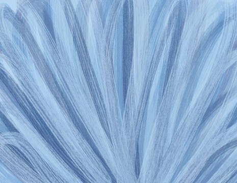 Deep blue abstract texture with fluid paint strokes and soft gradients. Water inspired digital painting with organic movement, ideal for modern design, branding and creative projects.