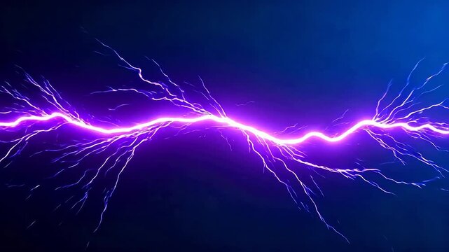 Electricity lightning bolt