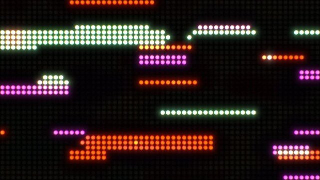 Lights Board Loop LED Background Animation Lights Flashing Wall Showtec VJ Stage Floodlight 4K Blinder Blinking Lights Flash Club Flashlights Disco Lights Matrix Beam Bulb. glowing flashing wall light
