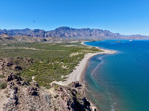 Beach near Loreto - BCS - Mexico