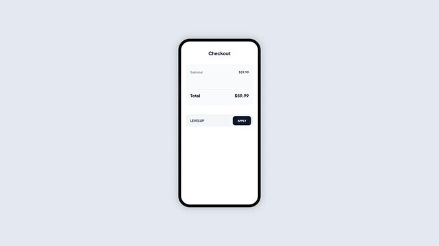 Ecommerce checkout screen demonstrating successful discount coupon code application for video game purchase