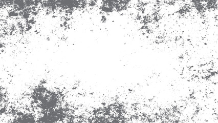 Obraz premium Dark monochrome grunge background with scratches chips dust and distressed vintage texture vector illustration