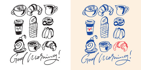 Trendy funny hand drawn doodle lettering quote. Lettering for t-shirt design, mug print, bag print, clothes fashion. 100% hand drawn vector image. © jane55