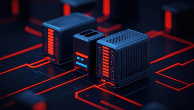 Load Balancing Automation Firewalls distributing network traffic dynamically to prevent congestion and maintain performance