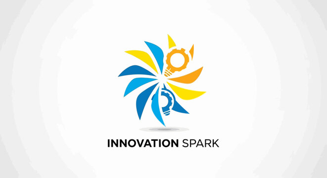 Abstract logo representing innovation and ideas