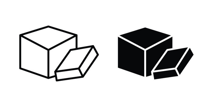 Butter icon, symbols pack for UI designs.