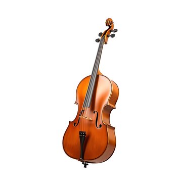 violin isolated on white background