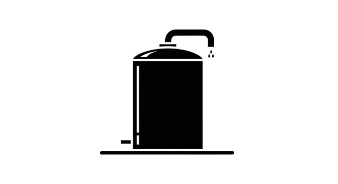 Spray paint can with nozzle.