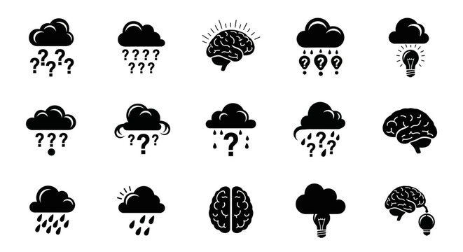 Weather and brain icons combined.