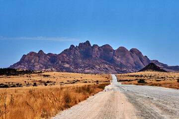 Naklejka premium Das Spitzkoppe-Massiv, Namibia