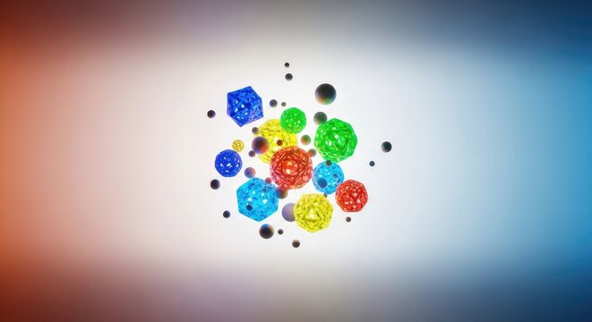 Abstract representation of a field where gravitational forces are completely nullified, showing an area of suspended objects and zero-G, boundary, zone, unknown