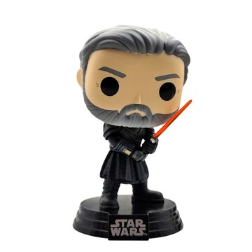 Photo of a Funko Pop! a vinyl bobblehead figure of the character Baylan Skoll from the Star Wars series Ahsoka.