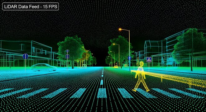 Futuristic LiDAR Vision: Smart City Pedestrian Detection at Night