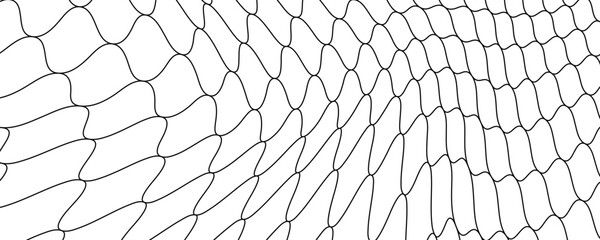 sportswear or soccer goal, volleyball net, basketball hoop, hockey, athletics. Abstract net background for sports © Hendra