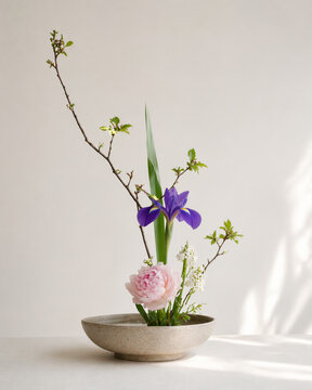 lilac in a vase
