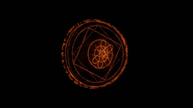 Premium magical circle effect featuring detailed runes, glowing energy rings, and mystical light patterns. Ideal for fantasy scenes, spell casting visuals, and cinematic productions.