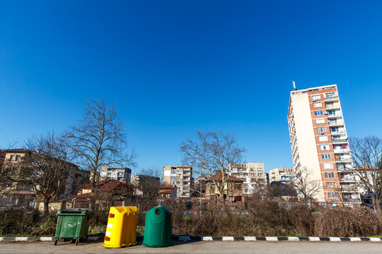 Cityscape of Kazanlak in Central Bulgaria - Europe