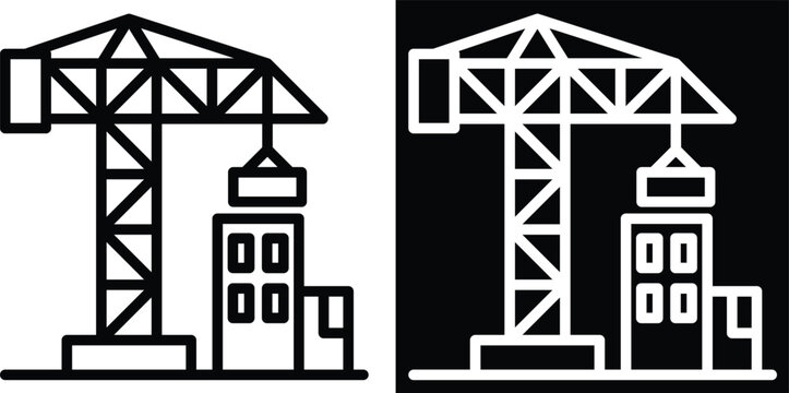 build Two-tone version in black and white background