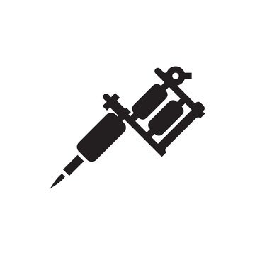 Tattoo machine Tattoo ink Tattoo artist, machine gun, angle, machine Gun icon on white background