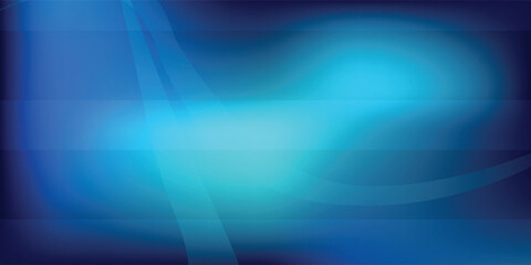 Obraz premium Abstract Blue Gradient Background With Vertical Stripes and Soft Light Waves for Technology Designs.modern