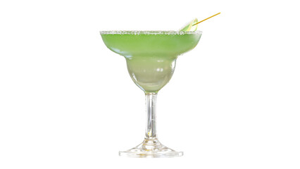 Naklejka premium margarita with lime 3D rendering