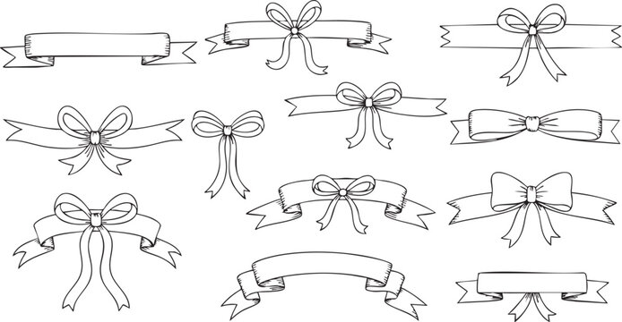 Hand drawn square frame doodles, abstract cartoon borders with wavy edges and minimal decorative style