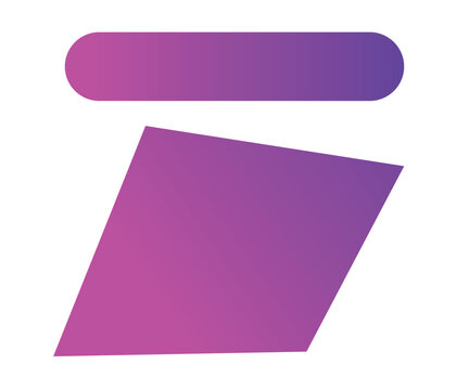 Pink Purple Gradient Rounded UI Bars Minimal Abstract Interface Elements