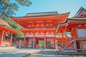 Obraz premium 日本の島根県出雲市にある日御碕神社