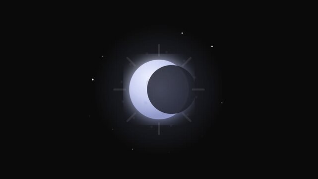 Abstract glowing sun animation, bright yellow light orb, minimal cosmic background, warm energy concept, radiant illumination loop, clean modern motion graphic, solar symbol design