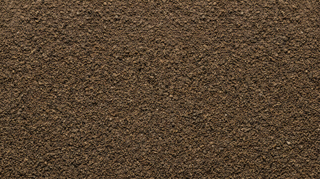 Dark earthy soil texture background with fertile garden ground for agriculture and environmental nature projects 8k high resolution sharp detail no text