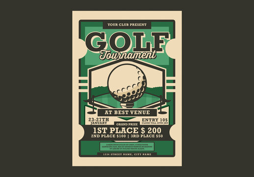 Golf Tournament Flyer