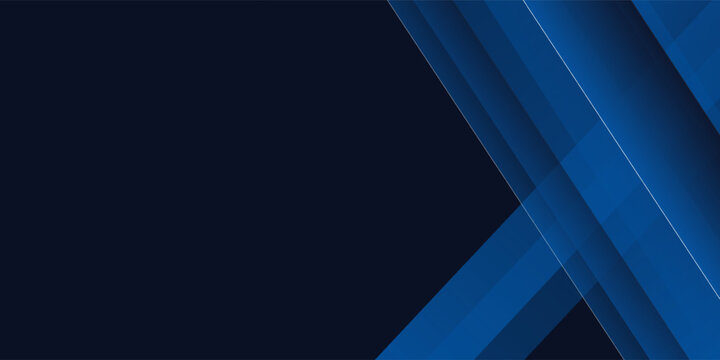 Dark blue modern business abstract background. Vector illustration design for presentation, banner, cover, web, flyer, card, poster, wallpaper, texture, slide, magazine, and powerpoint