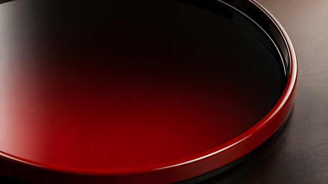 Japanese Lacquerware Surface Background
