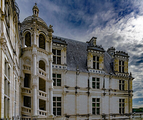 Obraz premium Royal castle Chambord, valley of river Loire, France. Years of construction 1520 - 1547 