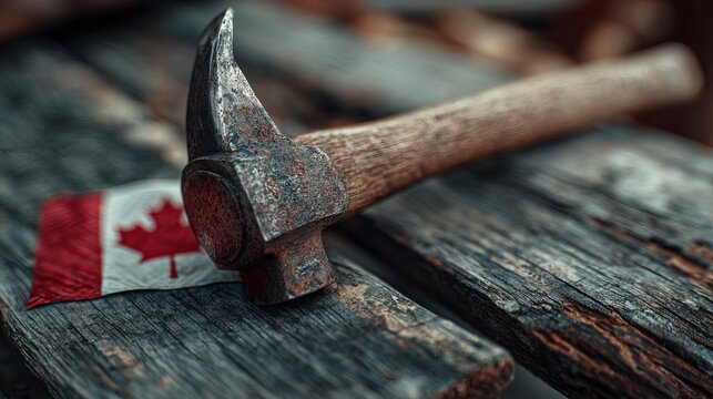 Happy Labour Day celebration in Canada with national pride festive atmosphere patriotic colors and joyful holiday spirit suitable for banners posters and social media design
