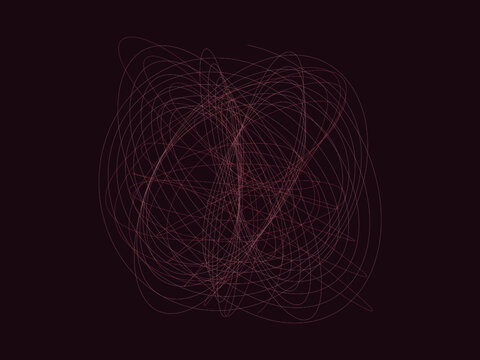 Harmonograph Pendulum Curve Mathematical Art Background