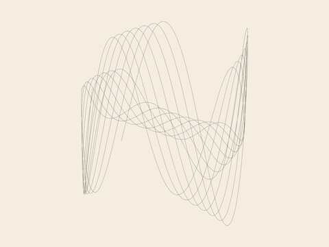 Victorian Harmonograph Rosette Mathematical Pattern
