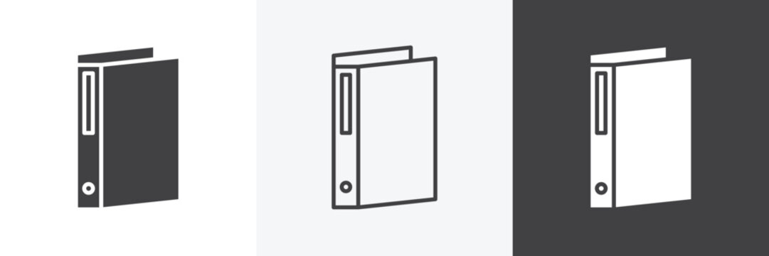 Binder icon set for web