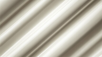 Obraz premium Abstract white silk fabric background with diagonal folds and highlights