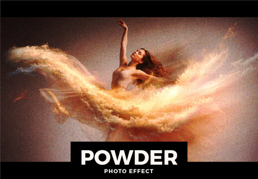 Powder Photo Effect