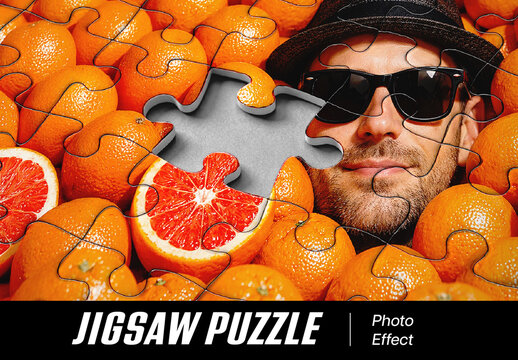 Jigsaw Puzzle Photo Effect
