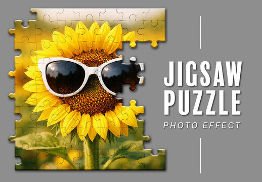 Jigsaw Puzzle Photo Effect