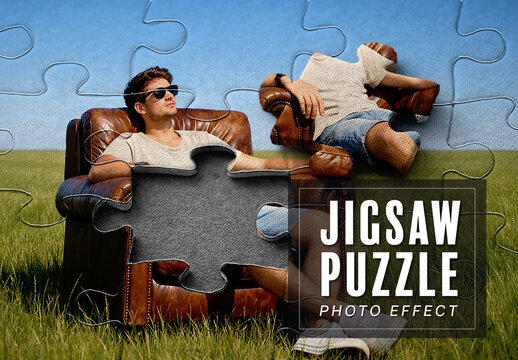 Jigsaw Puzzle Photo Effect