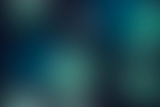 Aurora Borealis Hand Drawn Abstract Blurry Background