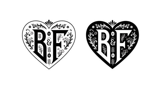 Black and white of a shield with the letters reef and coral branch